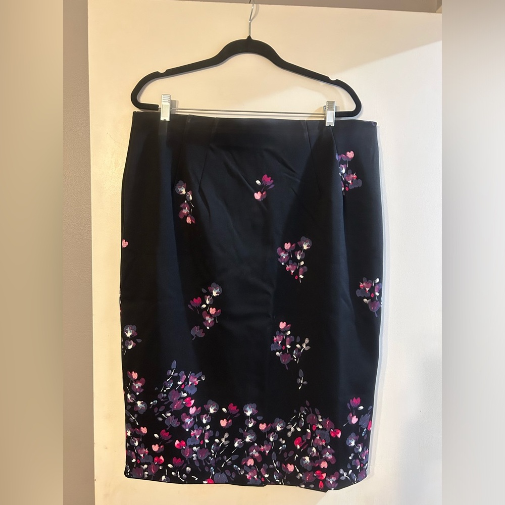 Lane Bryant Floral Skirt